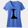 Women's Perfect Blend ® CVC V Neck Tee Thumbnail