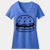 Women's Perfect Blend ® CVC V Neck Tee Thumbnail