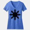 Women's Perfect Blend ® CVC V Neck Tee Thumbnail