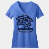Women's Perfect Blend ® CVC V Neck Tee Thumbnail
