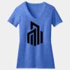 Women's Perfect Blend ® CVC V Neck Tee Thumbnail