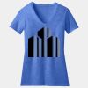 Women's Perfect Blend ® CVC V Neck Tee Thumbnail