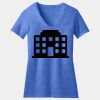 Women's Perfect Blend ® CVC V Neck Tee Thumbnail
