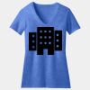 Women's Perfect Blend ® CVC V Neck Tee Thumbnail