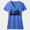 Women's Perfect Blend ® CVC V Neck Tee Thumbnail