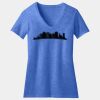 Women's Perfect Blend ® CVC V Neck Tee Thumbnail