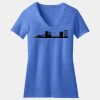 Women's Perfect Blend ® CVC V Neck Tee Thumbnail