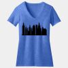 Women's Perfect Blend ® CVC V Neck Tee Thumbnail