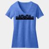 Women's Perfect Blend ® CVC V Neck Tee Thumbnail