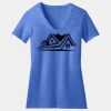 Women's Perfect Blend ® CVC V Neck Tee Thumbnail