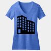 Women's Perfect Blend ® CVC V Neck Tee Thumbnail