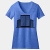 Women's Perfect Blend ® CVC V Neck Tee Thumbnail