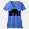Women's Perfect Blend ® CVC V Neck Tee Thumbnail