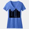 Women's Perfect Blend ® CVC V Neck Tee Thumbnail
