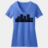 Women's Perfect Blend ® CVC V Neck Tee Thumbnail
