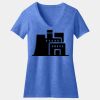Women's Perfect Blend ® CVC V Neck Tee Thumbnail