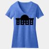 Women's Perfect Blend ® CVC V Neck Tee Thumbnail