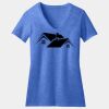 Women's Perfect Blend ® CVC V Neck Tee Thumbnail