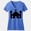 Women's Perfect Blend ® CVC V Neck Tee Thumbnail
