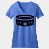 Women's Perfect Blend ® CVC V Neck Tee Thumbnail