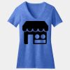 Women's Perfect Blend ® CVC V Neck Tee Thumbnail