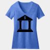 Women's Perfect Blend ® CVC V Neck Tee Thumbnail