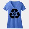 Women's Perfect Blend ® CVC V Neck Tee Thumbnail