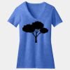 Women's Perfect Blend ® CVC V Neck Tee Thumbnail
