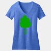 Women's Perfect Blend ® CVC V Neck Tee Thumbnail