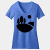 Women's Perfect Blend ® CVC V Neck Tee Thumbnail