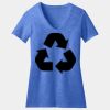 Women's Perfect Blend ® CVC V Neck Tee Thumbnail