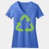 Women's Perfect Blend ® CVC V Neck Tee Thumbnail