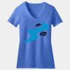 Women's Perfect Blend ® CVC V Neck Tee Thumbnail