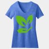 Women's Perfect Blend ® CVC V Neck Tee Thumbnail