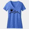 Women's Perfect Blend ® CVC V Neck Tee Thumbnail