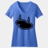 Women's Perfect Blend ® CVC V Neck Tee Thumbnail