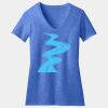 Women's Perfect Blend ® CVC V Neck Tee Thumbnail