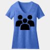 Women's Perfect Blend ® CVC V Neck Tee Thumbnail