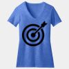 Women's Perfect Blend ® CVC V Neck Tee Thumbnail