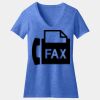 Women's Perfect Blend ® CVC V Neck Tee Thumbnail