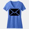 Women's Perfect Blend ® CVC V Neck Tee Thumbnail