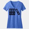 Women's Perfect Blend ® CVC V Neck Tee Thumbnail