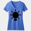 Women's Perfect Blend ® CVC V Neck Tee Thumbnail