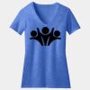 Women's Perfect Blend ® CVC V Neck Tee Thumbnail