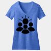 Women's Perfect Blend ® CVC V Neck Tee Thumbnail