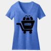 Women's Perfect Blend ® CVC V Neck Tee Thumbnail