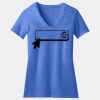 Women's Perfect Blend ® CVC V Neck Tee Thumbnail