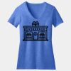 Women's Perfect Blend ® CVC V Neck Tee Thumbnail