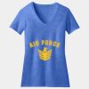 Women's Perfect Blend ® CVC V Neck Tee Thumbnail