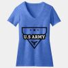 Women's Perfect Blend ® CVC V Neck Tee Thumbnail